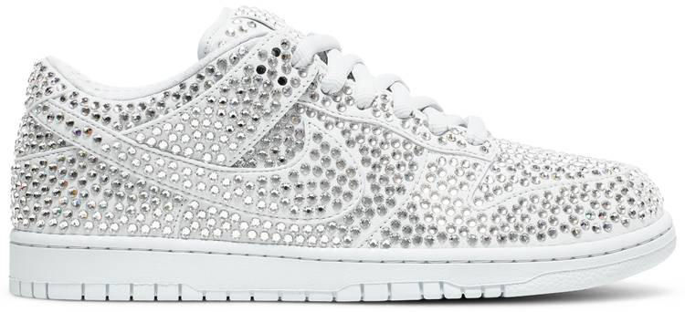 Cactus Plant Flea Market x Swarovski x Dunk Low Pure Platinum CZ2670-001